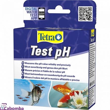 Тест TETRA pH для определения кислотности 10 мл (пресн) на фото