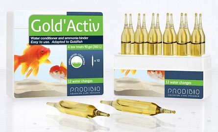 Жидкое средство "Gold Activ" фирмы PRODIBIO (12 шт)  на фото