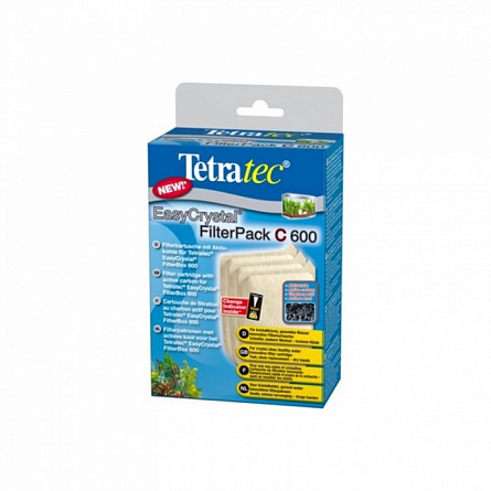 Сменный картридж Tetra с актив.углем "Crystal Filter Pack 600" на фото