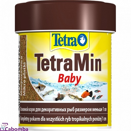 Корм TetraMin Baby для мальков и рыб меньше 1 см (66 мл)  на фото