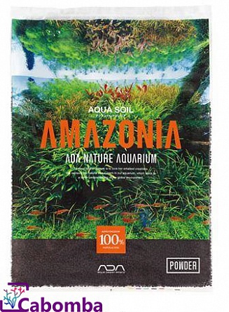 Натуральный питательный субстрат “Aqua Soil Powder-Amazonia” фирмы ADA  (9 л)  на фото