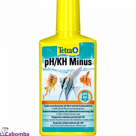 Кондиционер Tetra pH/KH Minus для понижения кислотности и карбонатной жесткости (250 мл) на фото