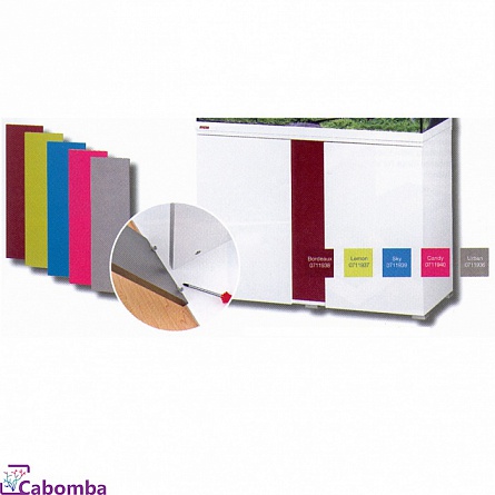 Цветная панель Бордо (bordeaux) для тумбы vivaline фирмы EHEIM на фото